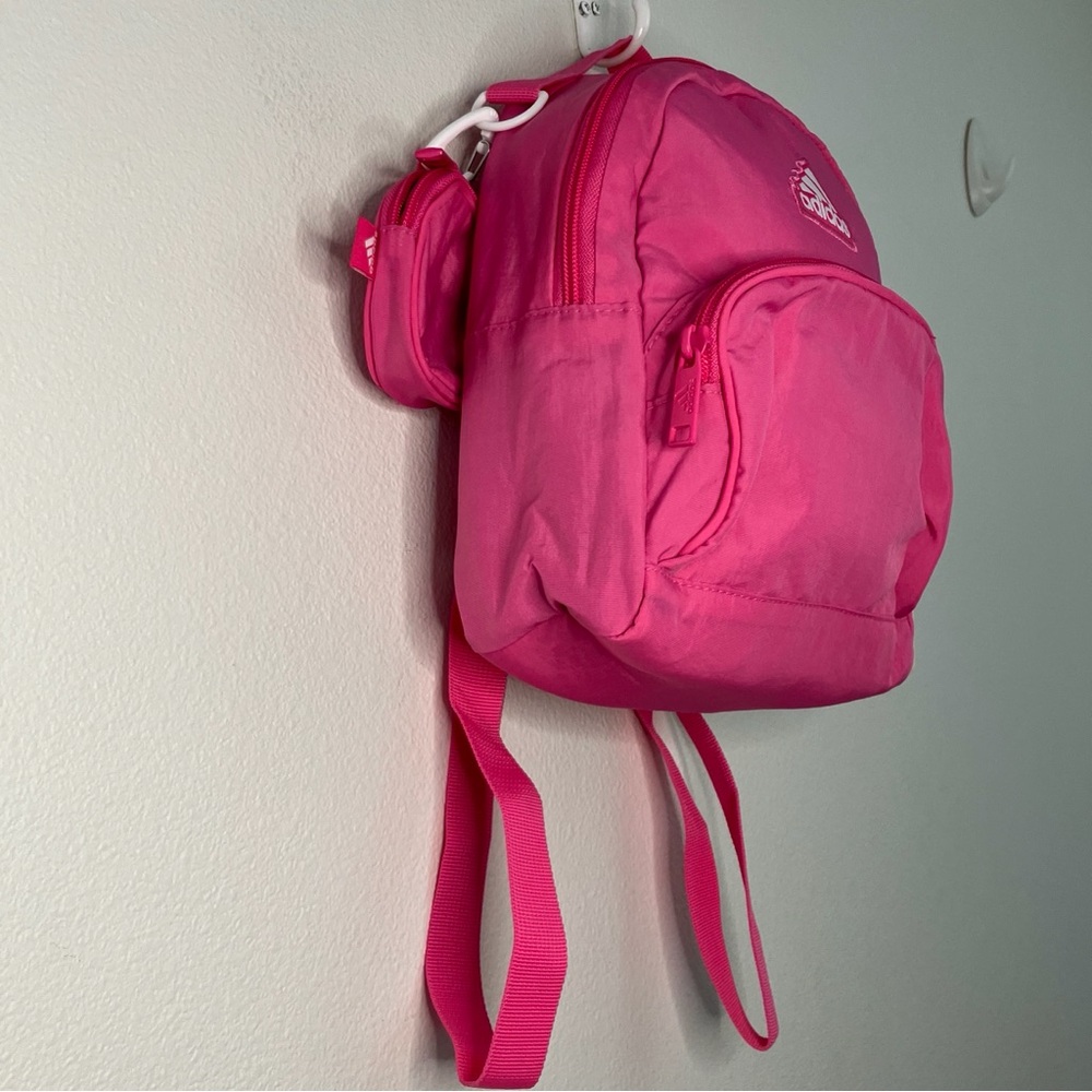 Adidas | Mini Pink Backpack with Coin Purse Set - Picture 2 of 13